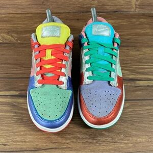 Nike Women's Colorful Sunset Pulse Dunk Sneakers